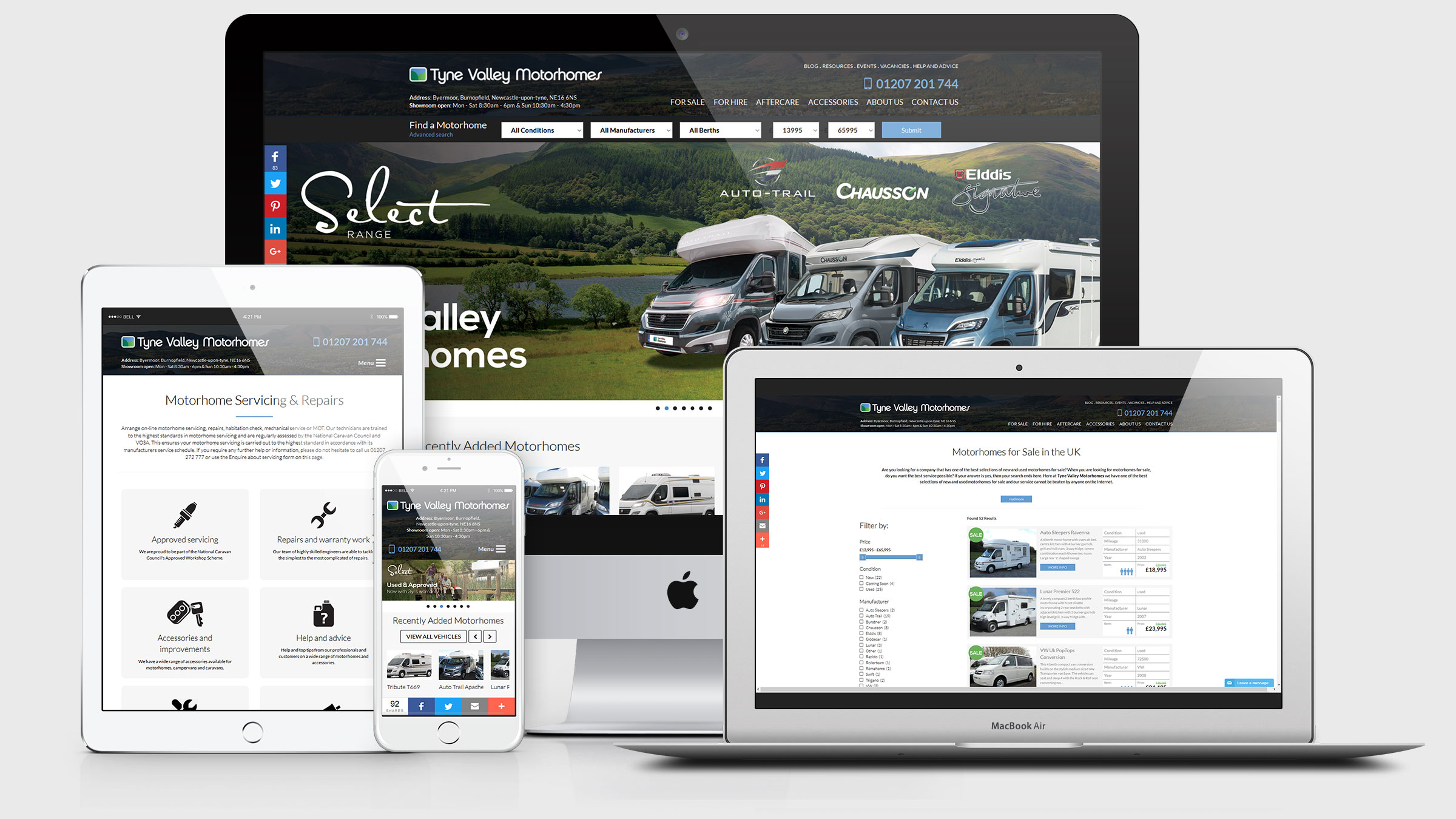 Tyne Valley Motorhomes · frame 2