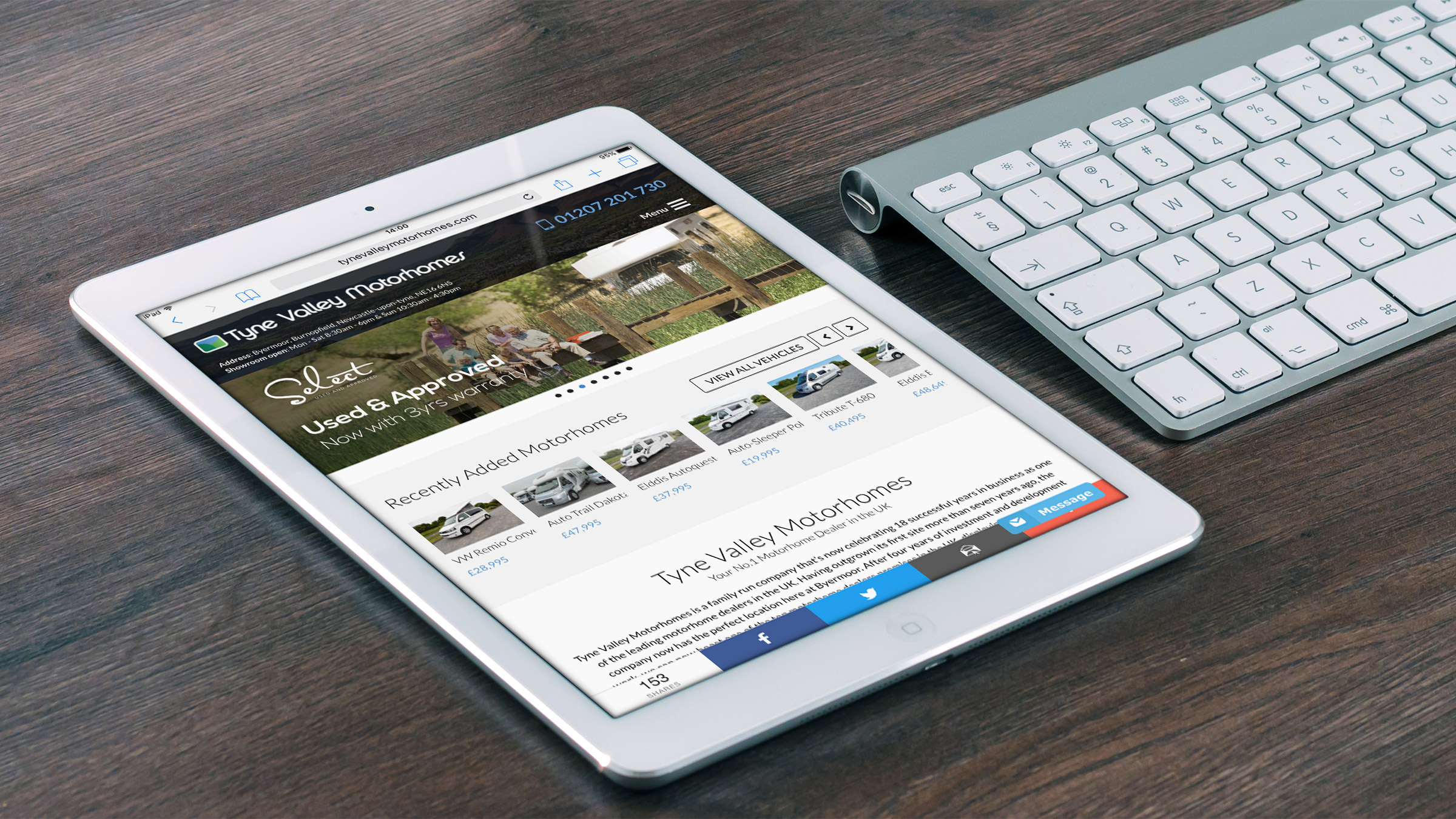 Tyne Valley Motorhomes · frame 4